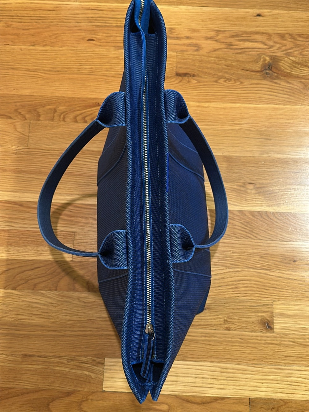 Rothy's Navy Blue Essential Zip Tote Bag - Picture 3 of 3